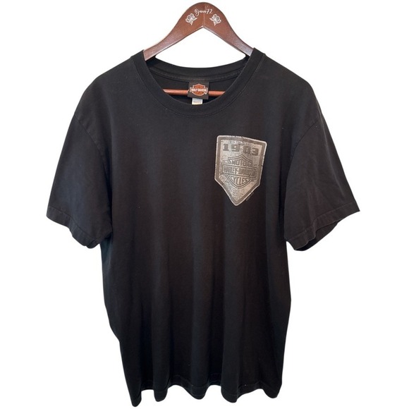 Harley-Davidson Other - Harley Davidson Mens T Shirt Visalia California Graphic Tee Size L Bikercore